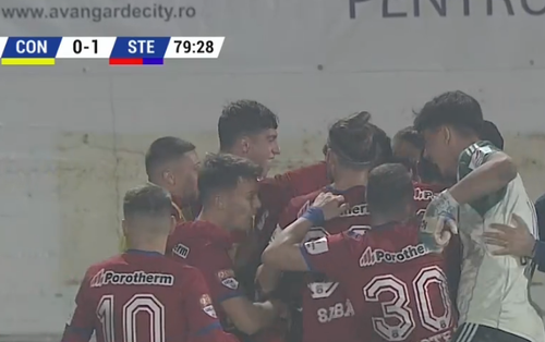 Chiajna - CSA Steaua 0-1, meci din runda #14 a Ligii 2, a fost decis de o eroare de arbitraj.