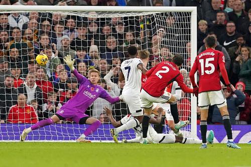 Lindelof a înscris unicul gol din Manchester United - Luton Town // foto: Imago Images