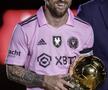 „Noapte de aur” » Lionel Messi le-a prezentat fanilor lui Inter Miami Balonul de Aur: „La anul vom lupta pentru titlu”