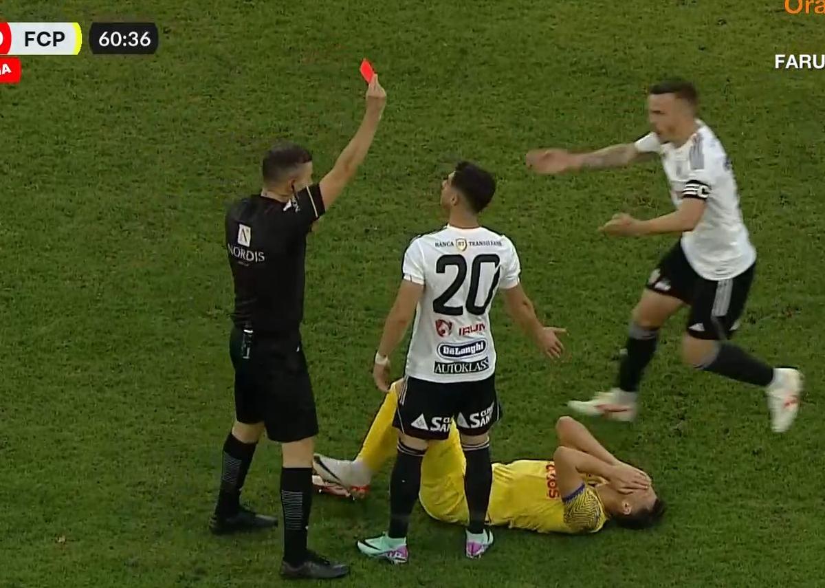 FOTO U Cluj - Petrolul, eliminare Valentin Gheorghe 11.11.2023