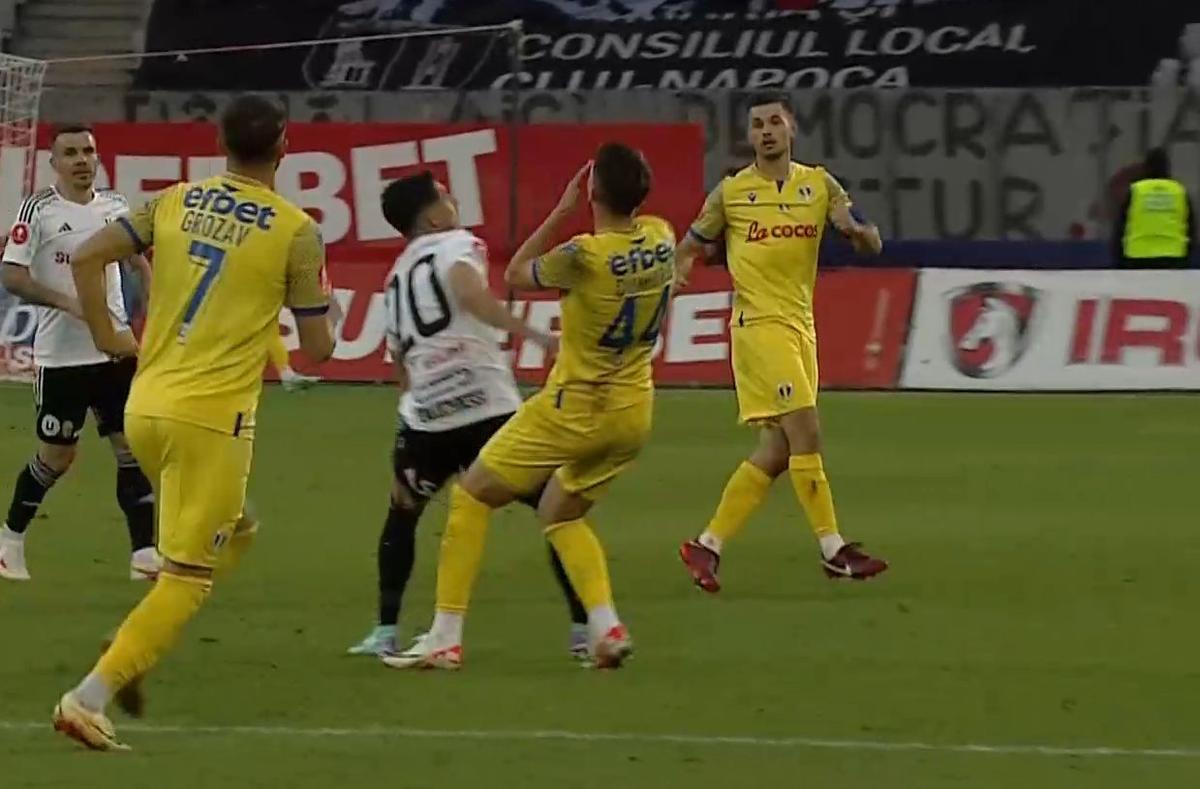 FOTO U Cluj - Petrolul, eliminare Valentin Gheorghe 11.11.2023