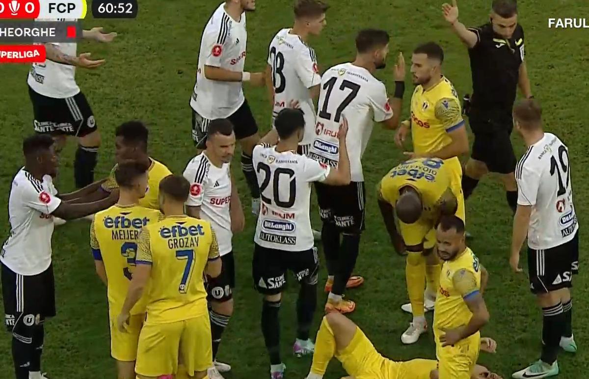 Notele GSP după U Cluj - Petrolul » Care sunt jucătorii care au primit 2 și 4 după prestația de pe Cluj Arena