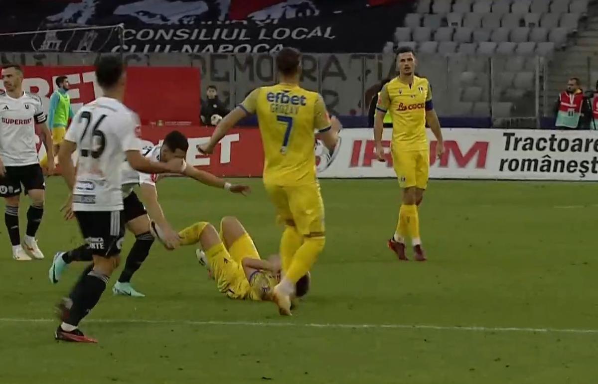 FOTO U Cluj - Petrolul, eliminare Valentin Gheorghe 11.11.2023