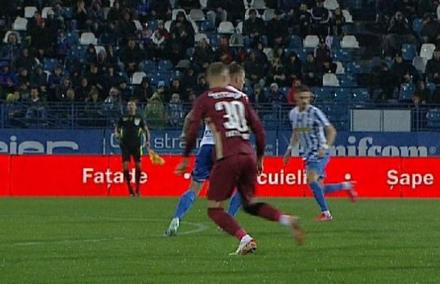 „Este o greșeală evidentă!” » Detaliul tehnic semnalat de Cristi Balaj, după faza controversată din Iași - CFR: „Nu se ia în considerare”