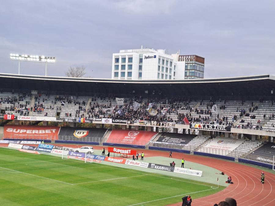 U Cluj - Petrolul 0-0, în etapa cu numărul 16 din Superliga. Clasamentul actualizat