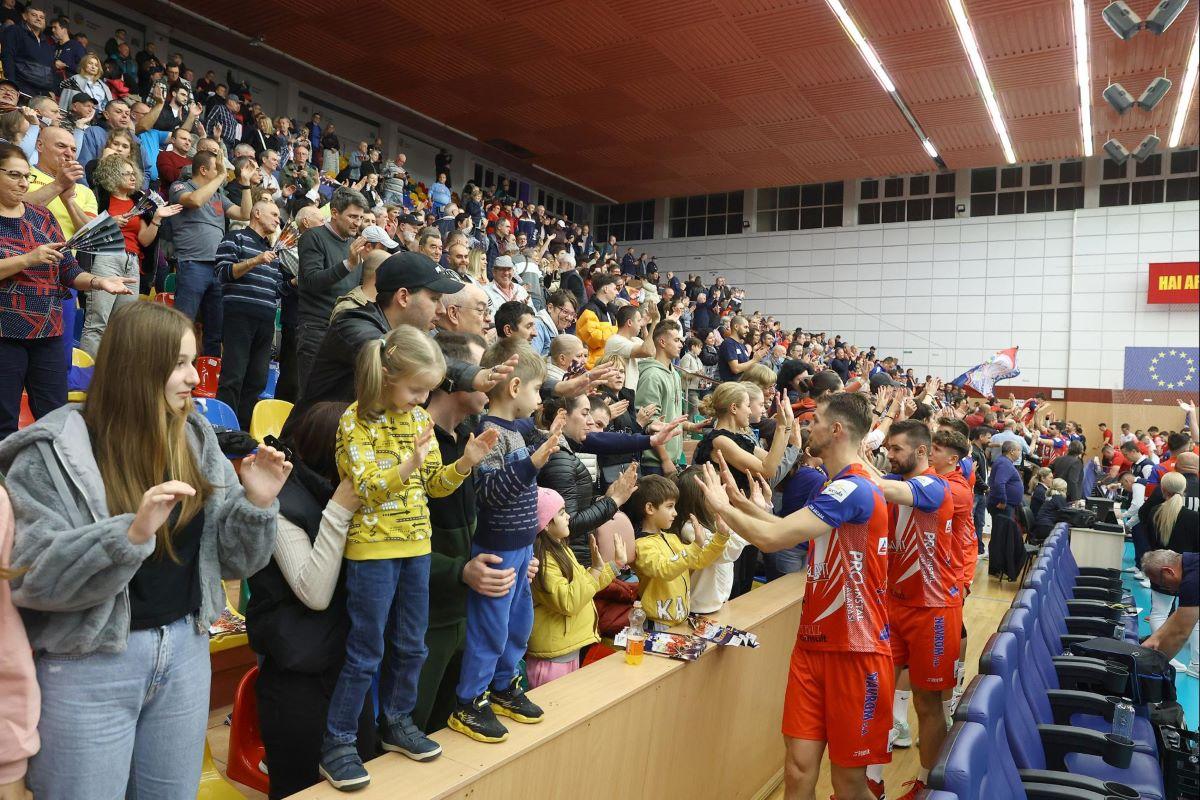 Arcada Galați, start ideal în turneul de calificare în grupele Ligii Campionilor » Două victorii cu 3-0 contra campioanelor Ucrainei și Bulgariei