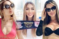 Ronna Riva e cel mai HOT fan al Rapidului! „Incendiază” Giuleștiul la fiecare meci al favoriților