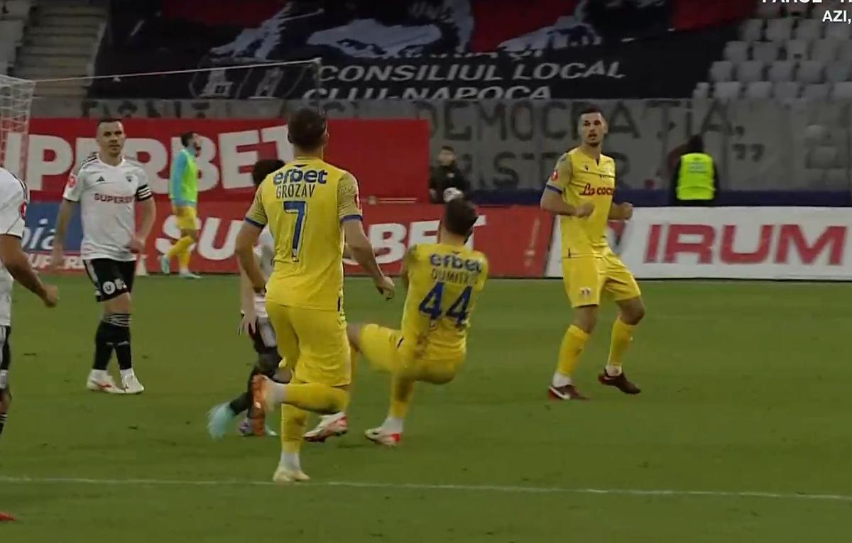 FOTO U Cluj - Petrolul, eliminare Valentin Gheorghe 11.11.2023