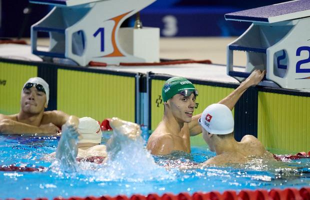 Patrick Dinu, campion național la 100 metri mixt » David Popovici a venit pe locul 3