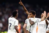 Real Madrid, „manita” cu Valencia! În absența lui Bellingham, Vinicius și Rodrygo au dat recital