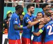 Joyskim Dawa și Mihai Popescu în FCSB - RFS 4-1. În meciul din Europa League, fundașul român a evoluat în banda dreaptă. Foto: Imago