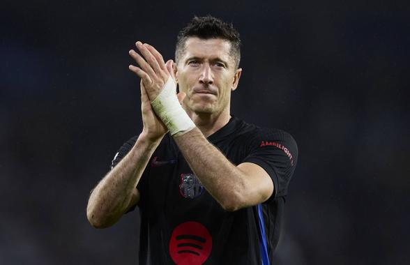 Robert Lewandowski s-a accidentat » Cât timp va lipsi atacantul Barcelonei