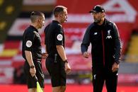 Un arbitru din Premier League, suspendat din cauza unui clip controversat » Ar rosti jigniri scandaloase la adresa lui Liverpool și a lui Klopp: „Este o echipă de rahat, cu managerul p****i!”