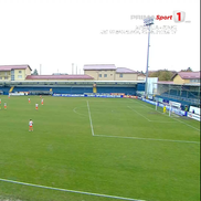 Protest la Metaloglobus - Steaua, foto: captură de ecran Prima Sport