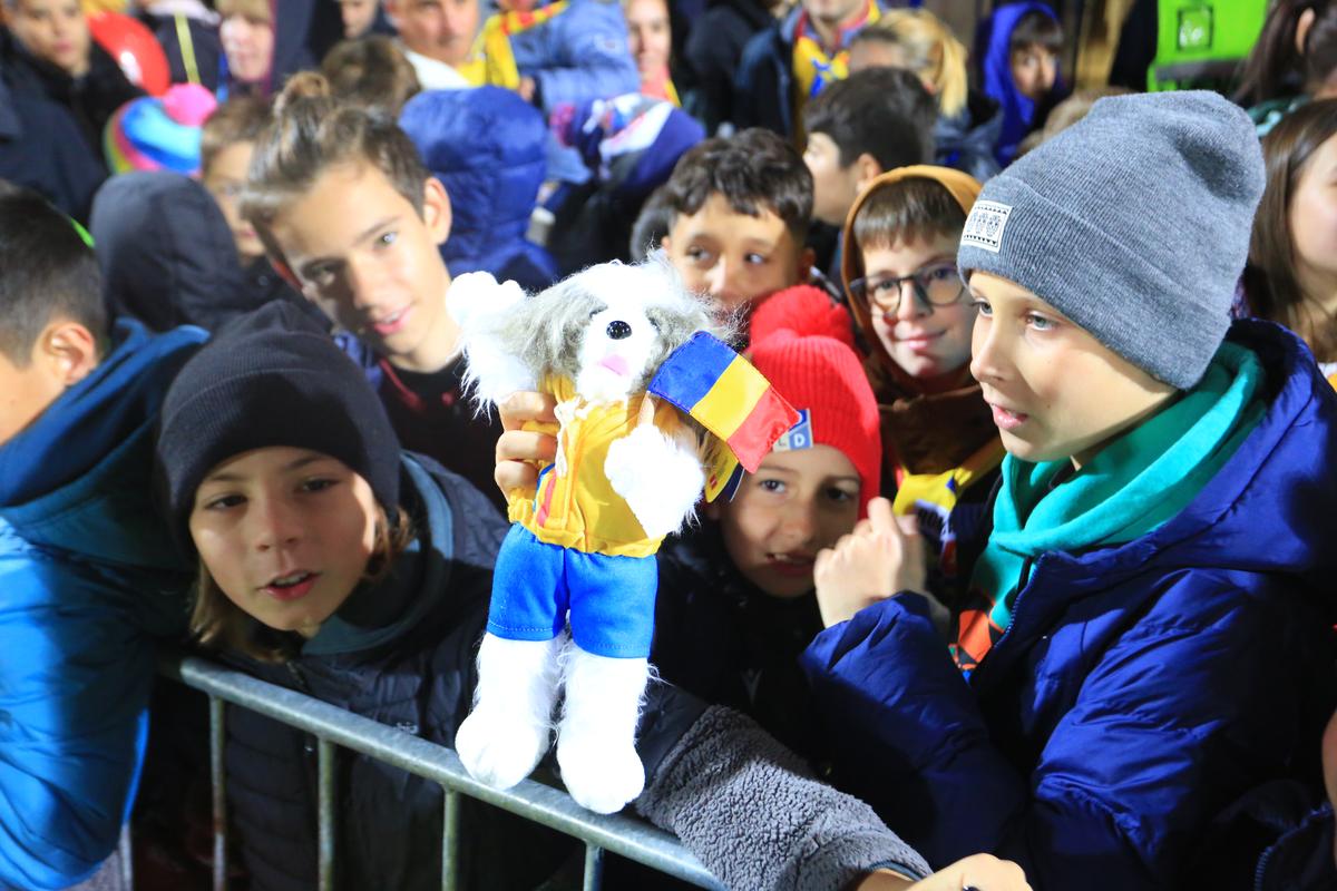 Întâlnirea jucătorilor echipei naţionale cu suporterii, 11 noiembrie 2024