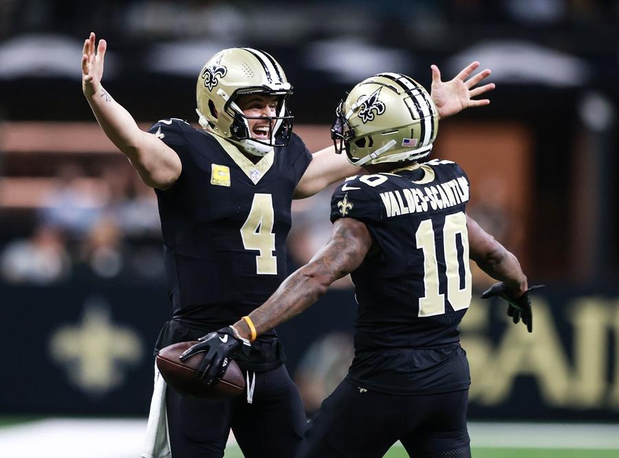 New Orleans Saints a început sezonul cu un bilanț de 3-7/Foto: New Orleans Saints (Twitter) Dialog amuzant între Papa Francisc și o echipă din NFL: „Vă mulțumim pentru rugăciuni, avem nevoie” » Cum a ajuns Suveranul Pontif în atenția fanilor lui Saints