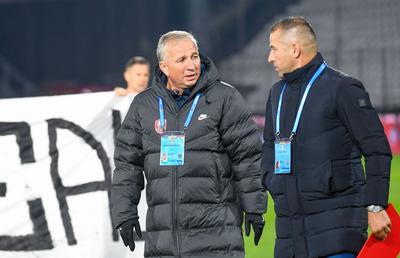 Dan Petrescu a numit omul meciului în Oțelul - CFR Cluj: „Cel mai bun!”