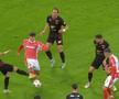 Eroare de arbitraj la Dinamo - Csikszereda. Musi a simulat în careu // foto: captură Prima Sport 1