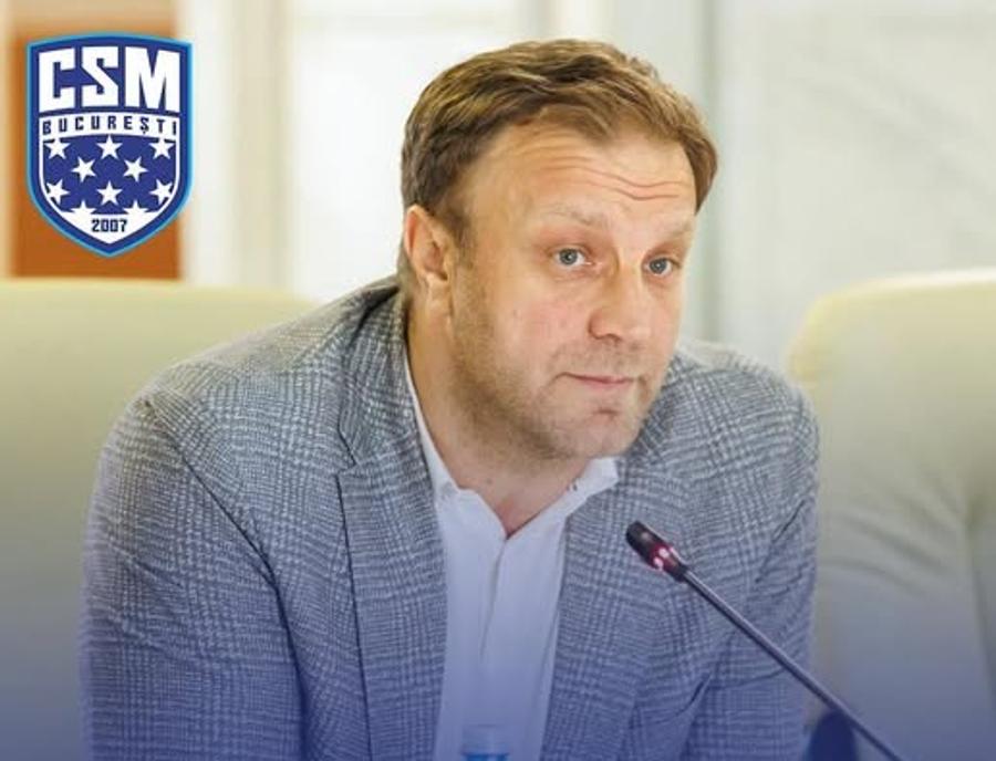 Iulian Pîslaru conduce clubul CSM București din vara lui 2022. Foto: csmbucurești.ro Iată lista cu salariile șefilor de la CSM București: cine e liderul încasărilor cu 35.700 lei net lunar! + Handbalul feminin «rupe» tot!