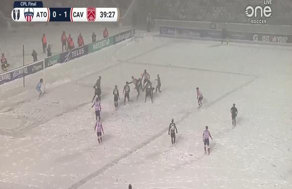 Titlu decis în nămeți » „Satelitul” lui Atletico Madrid a dat lovitura printr-un gol fantastic