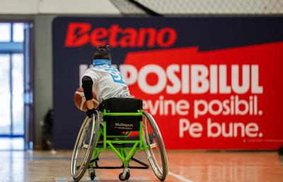 Betano susține Campionatul Național de Baschet în Scaun Rulant, consolidând platforma de responsabilitate socială „Imposibilul devine posibil. Pe Bune.”