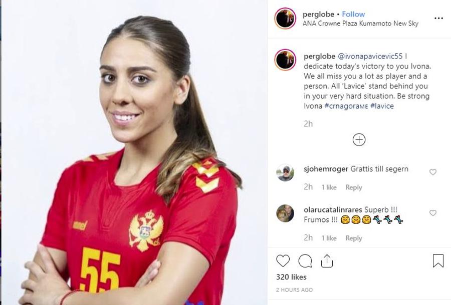 CAMPIONATUL MONDIAL DE HANDBAL // Gest superb! Cui i-a dedicat Per Johansson victoria obținută de Muntenegru cu Suedia