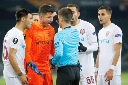 Finalul meciului dintre Young Boys Berna și CFR Cluj a fost tensionat // foto: Imago