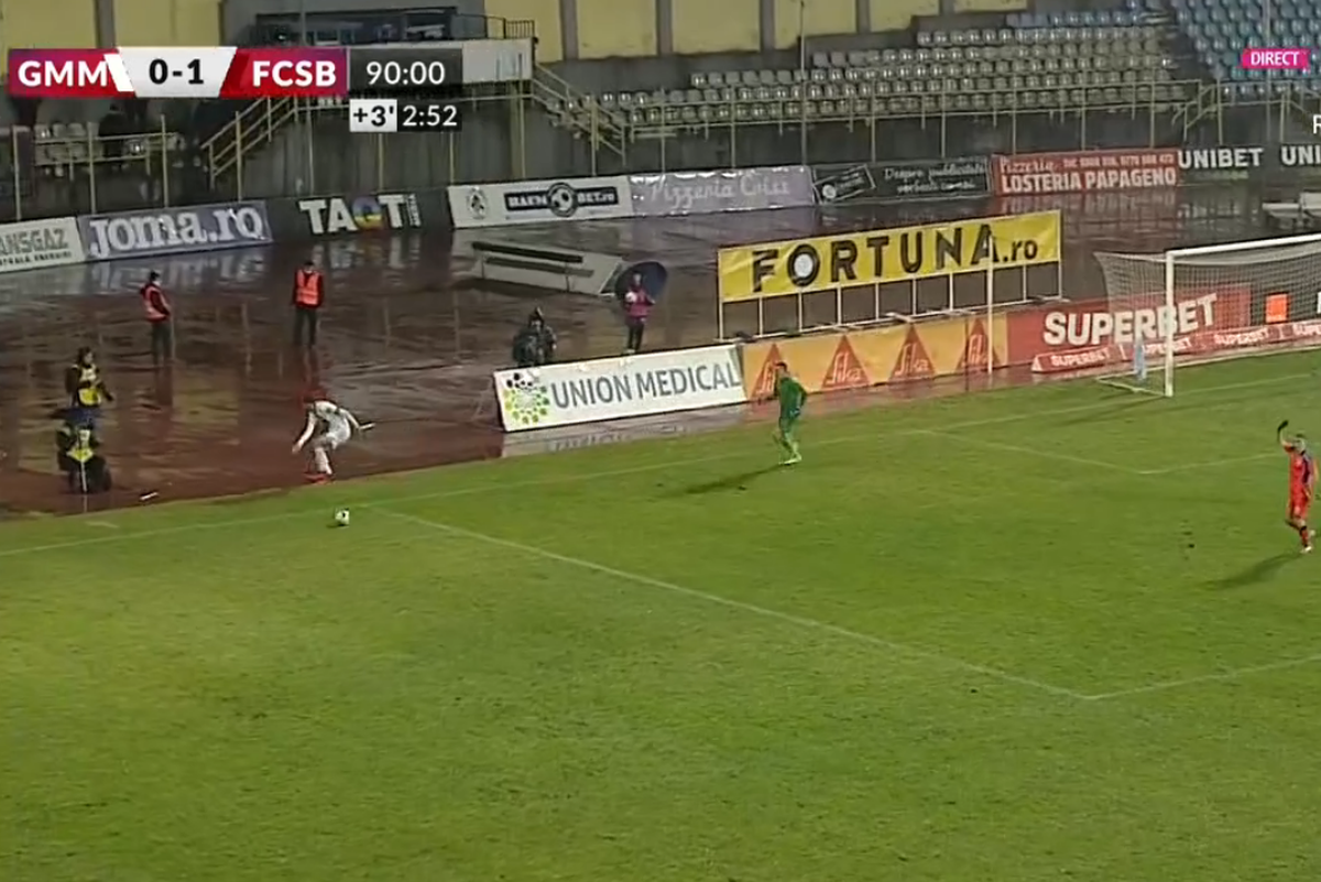Faza zilei în Liga 1, în Gaz Metan - FCSB