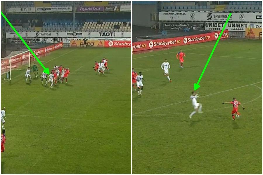 Ilie Poenaru a găsit o greșeală la golul marcat de Olaru în Gaz Metan - FCSB: „Atunci nu mai era în careu”