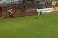 Faza zilei în Liga 1 » Olaru a început să râdă în timpul meciului