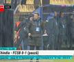Mihai Pintilii, în Chindia - FCSB / Captură Digi Sport