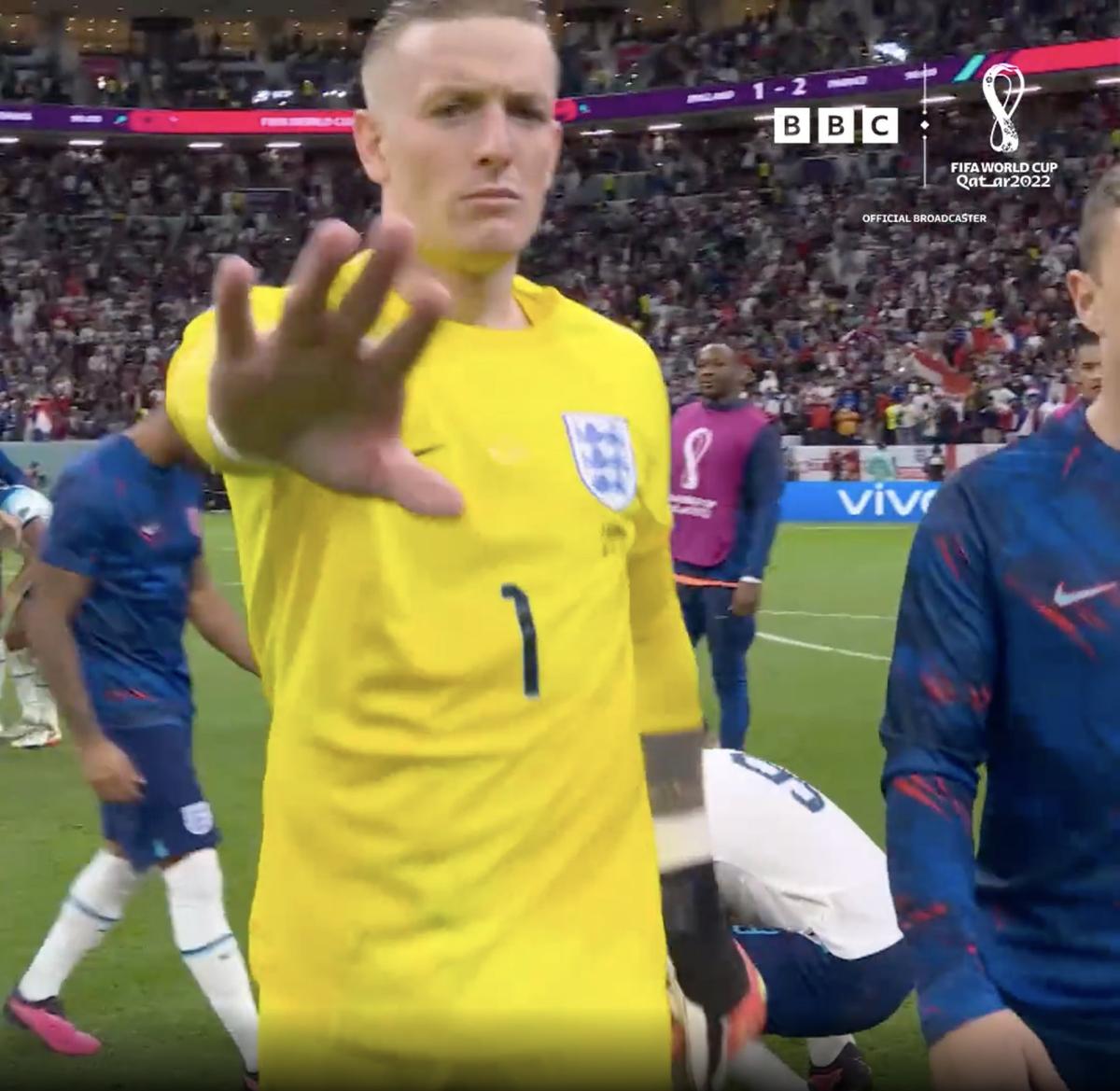Jordan Pickford, după Anglia - Franța