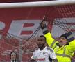 Romario Pires, plasă U Cluj - UTA. foto: capturi DigiSport