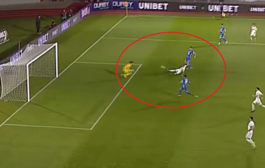 Golul secund al lui Balaure / Captură Orange Sport Cine e fotbalistul din Superligă care l-a impresionat pe MM Stoica: „Execuție de mare jucător”