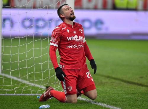Dinamoviștii riscă să se întoarcă în Liga 2 după numai un an. Foto: Cristi Preda
