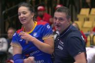 România eliminată, turneul preolimpic ratat, dar Florentin Pera în extaz! Imagini curioase după fluierul final cu Polonia