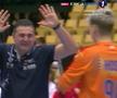 România eliminată, turneul preolimpic ratat, dar Florentin Pera în extaz! Imagini curioase după fluierul final cu Polonia