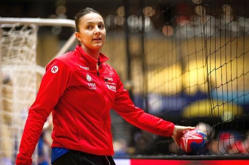 Eliza Buceschi, cea mai bună jucătoare din Polonia - România // foto: Facebook @ FRH - Federația Română de Handbal