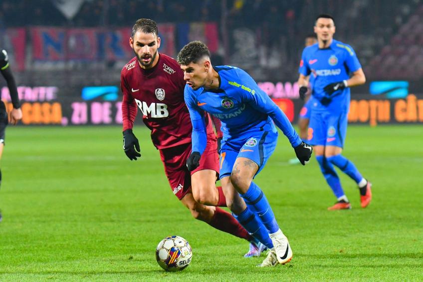Raportat la cifre, FCSB a fost mai bună decât CFR Cluj. Primele două clasate au remizat, scor 1-1, în cel mai tare meci al rundei cu numărul 19 din Superliga.