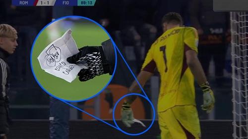 Bilețelul ajunge de la Mourinho la Rui Patricio // Foto:  captură DAZN
