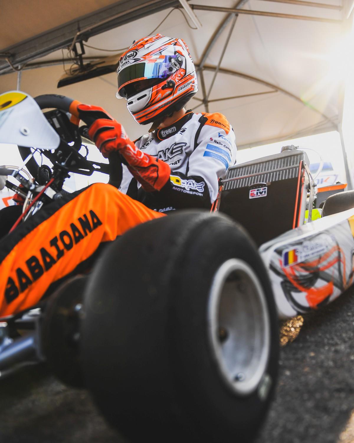 Darius Babaioana, multiplu campion național la karting