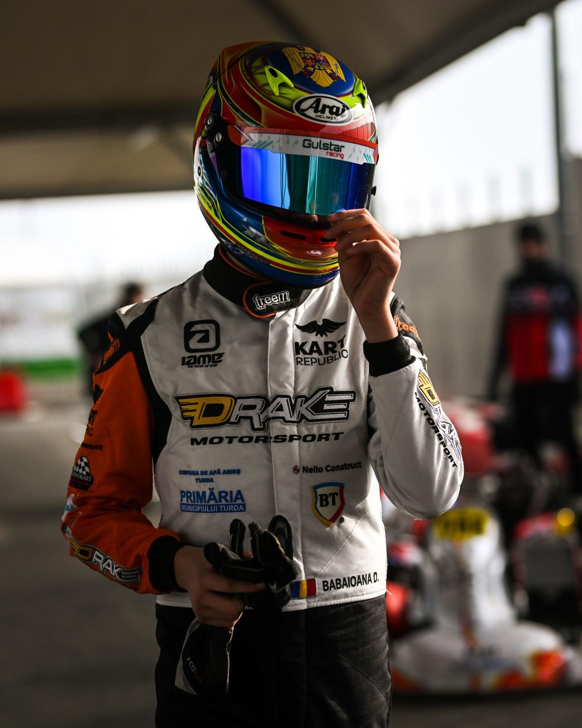 Darius Babaioana, multiplu campion național la karting