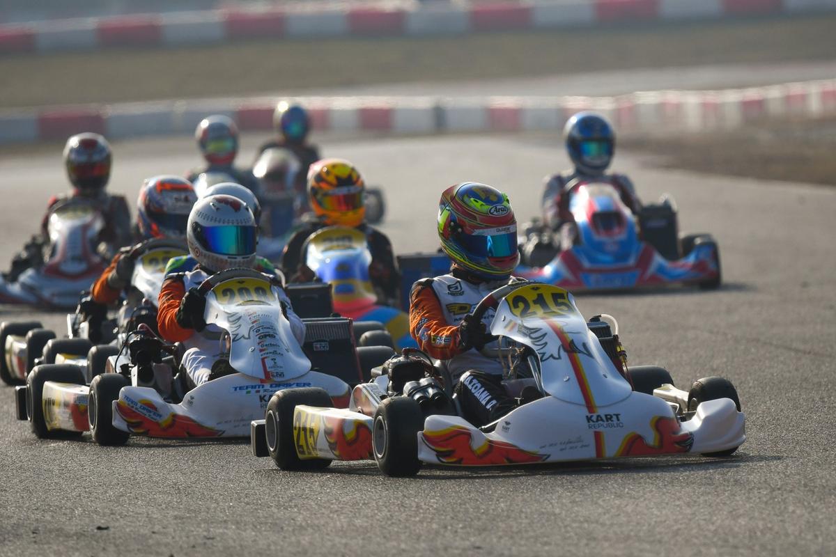 Darius Babaioana, multiplu campion național la karting
