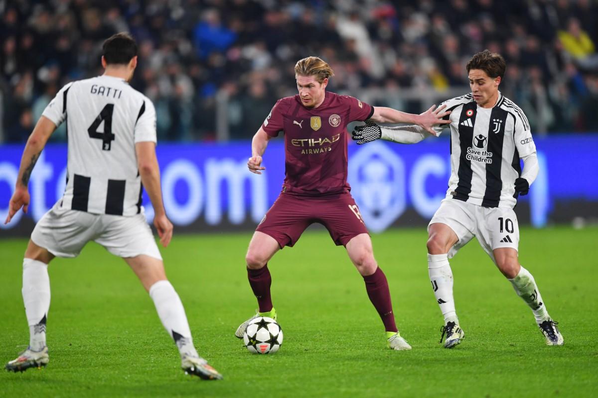 Juventus - Manchester City 2-0 » Mingea la campioana Angliei, golurile de partea gazdelor! Motta îl surclasează pe Guardiola, iar City este în corzi!