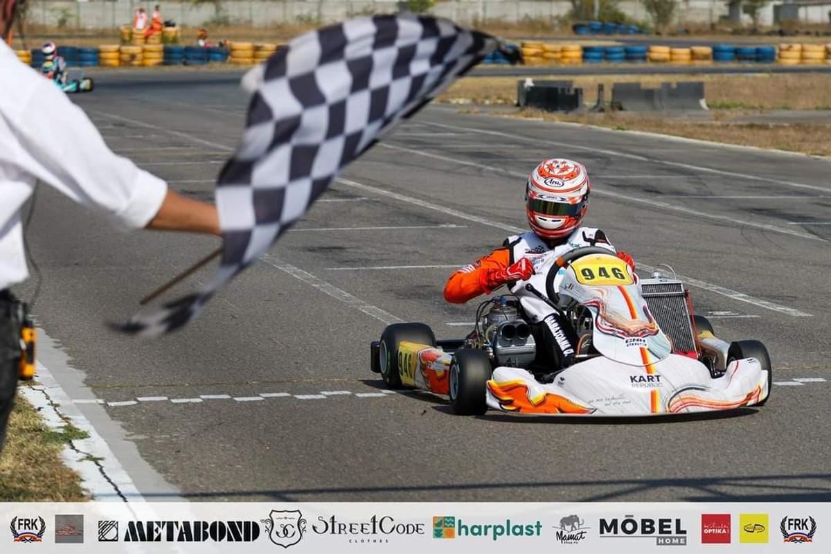 Darius Babaioana, multiplu campion național la karting