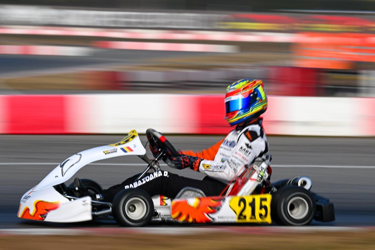 Darius Babaioana, multiplu campion național la karting