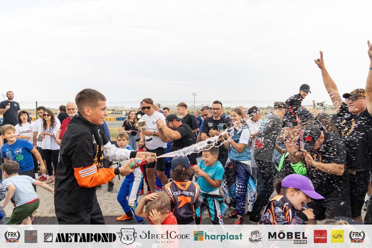 Darius Babaioana, multiplu campion național la karting