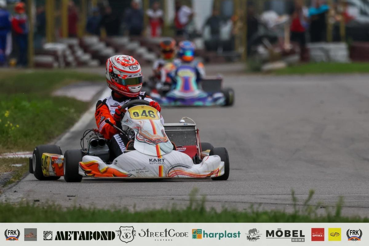 Darius Babaioana, multiplu campion național la karting