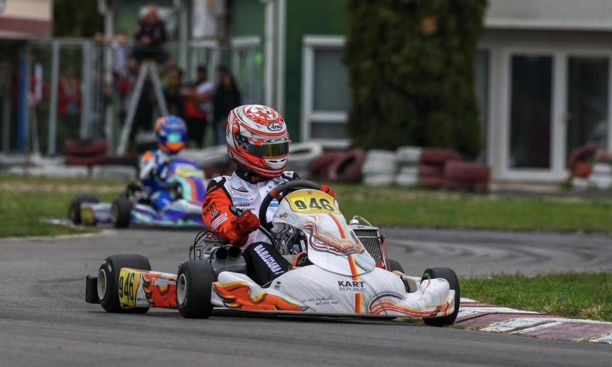 Darius Babaioana, multiplu campion național la karting