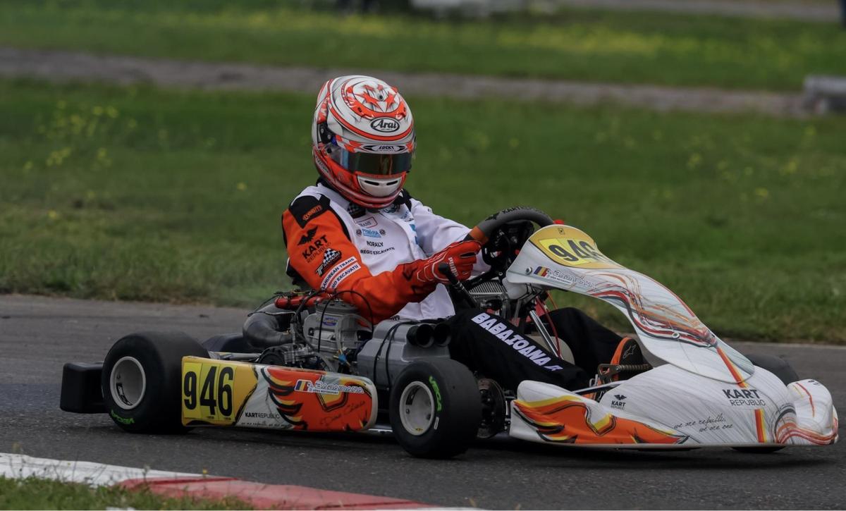 Darius Babaioana, multiplu campion național la karting